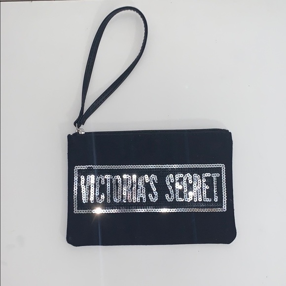 VICTORIAS SECRET SHINY LOGO TOTE AND WALLET SET - Picture 4 of 4